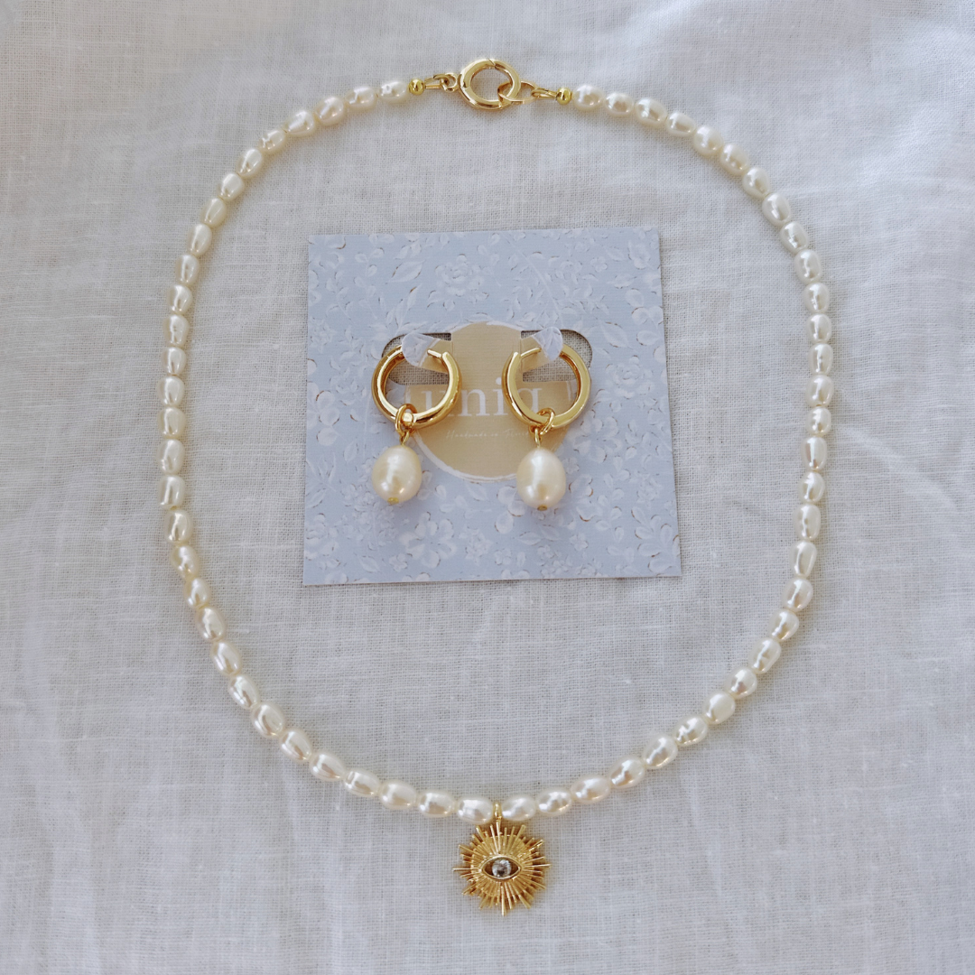 PEARL NECKLACE ✿ CHARMING MARIN