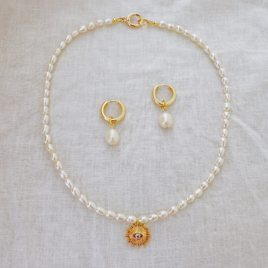 PEARL NECKLACE ✿ CHARMING MARIN