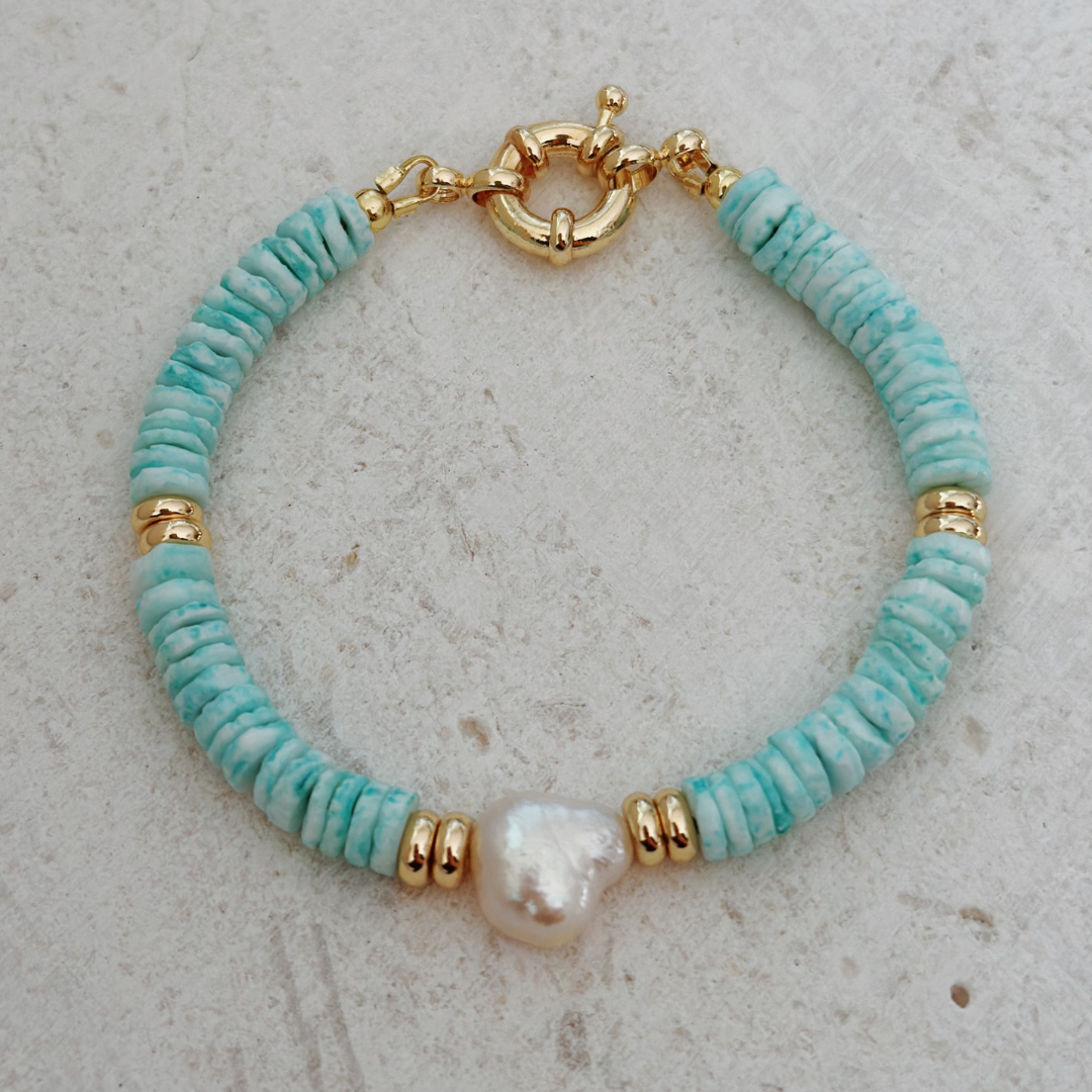 LA MER BRACELET ✿ SEAFOAM