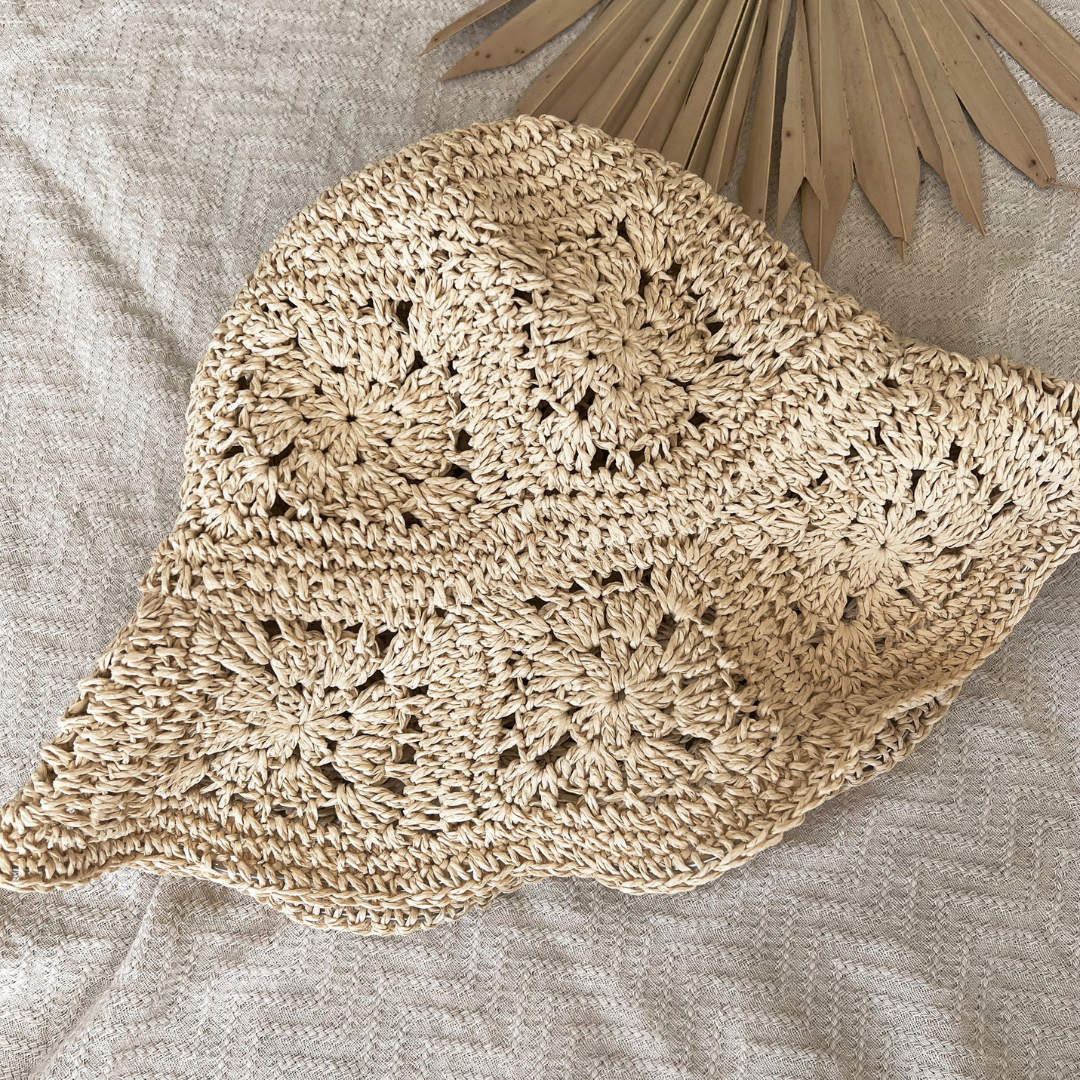 CROCHET BUCKET HAT ✿ SUMMER