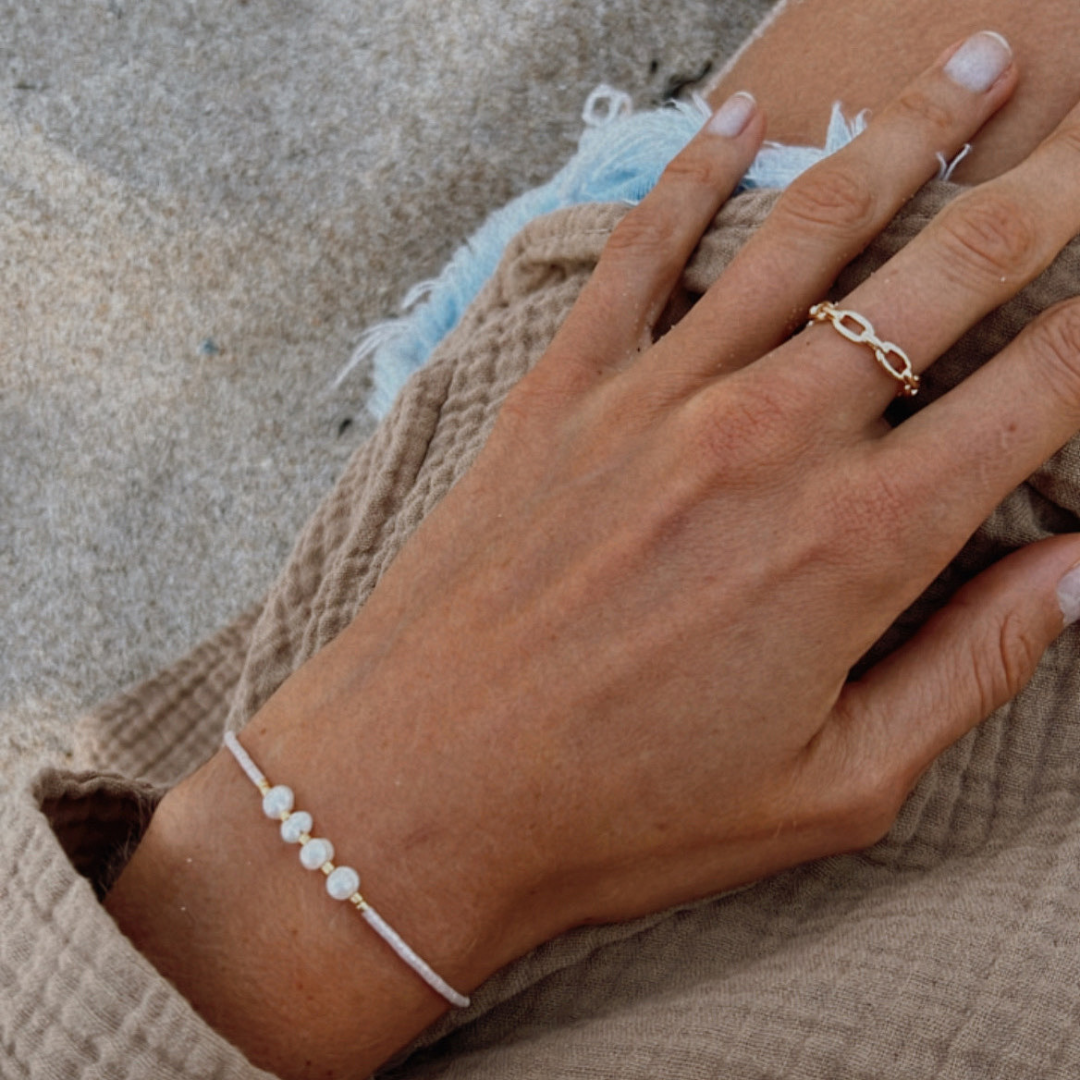 STACKING BRACELET ✿ PEARL